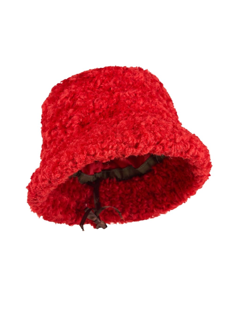 Bucket Hat - Curly Red