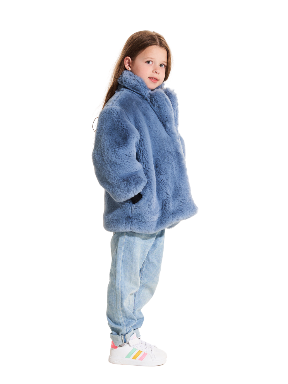 URMAGIC 1-8T Toddler Girls Winter Fleece Coat Kids Hooded Faux Fur Jacket  Baby Warm Outwear - Walmart.com