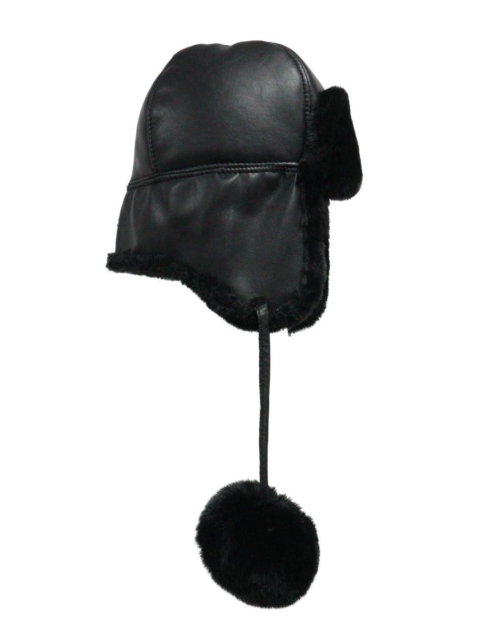 TRAPPER HAT - COAL BLACK